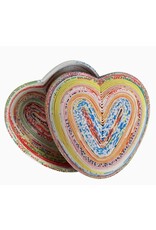 Vietnam Recycled Paper Heart Box, Vietnam