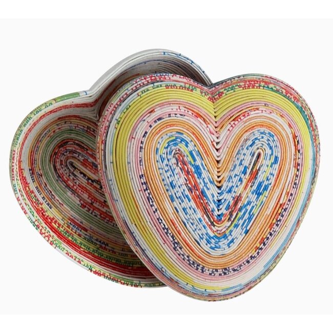 CLEARANCE Paper Heart Box