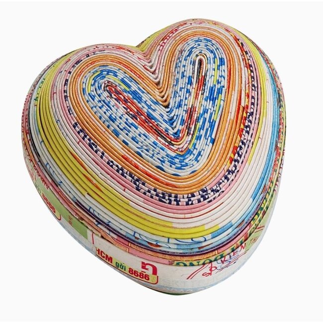 CLEARANCE Paper Heart Box