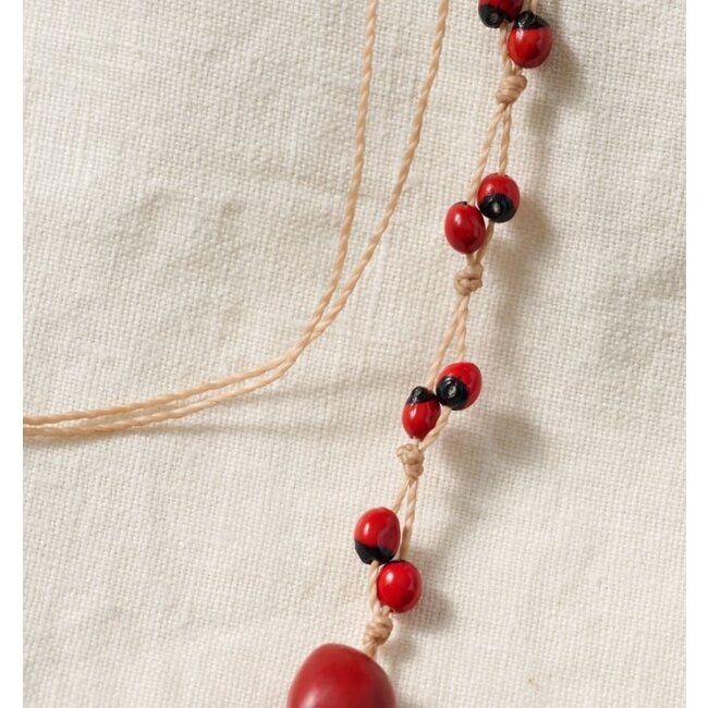 CLEARANCE Vyna Multistrand Seed Necklace