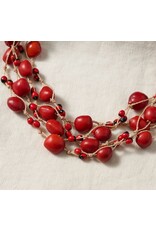 Ecuador Vyna Multistrand Seed Necklace, Ecuador