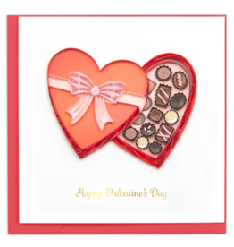 Vietnam Quilled Box of Chocolates Card, Vietnam