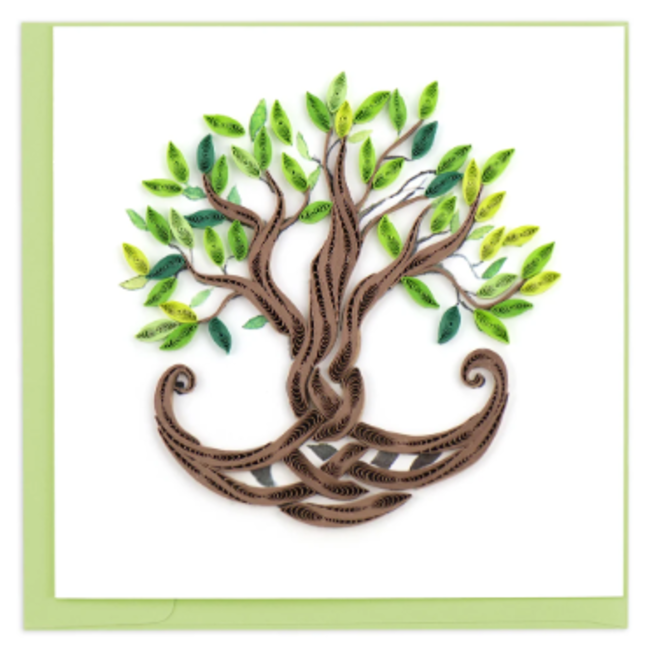 Quilled Card - Tree of Life