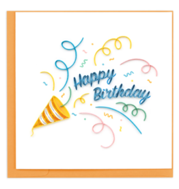 Vietnam Quilled Birthday Confetti Card