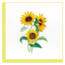 Vietnam Quilling Card - Wild Sunflowers