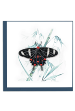 Vietnam Quilled Butterfly on Bamboo Card, Vietnam
