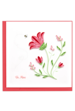 Vietnam Quilled Be Mine Card, Vietnam