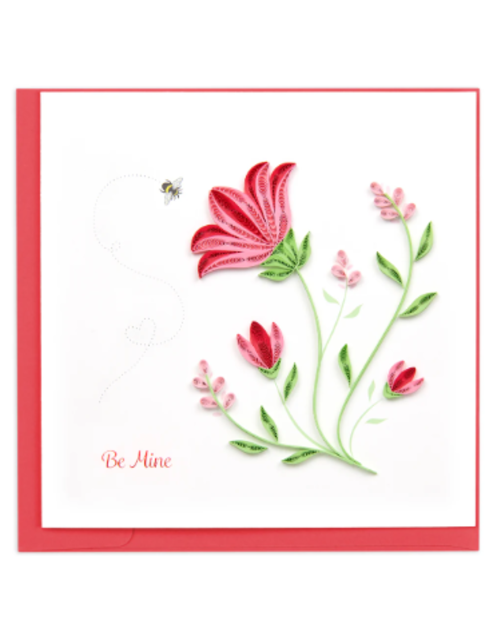 Vietnam Quilled Be Mine Card, Vietnam