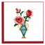 Vietnam Quilled Card -  Victorian Rose Bouquet