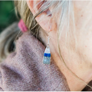 Guatemala Palopo Ceramic Earrings
