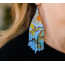 Hummingbird Fringe Earrings - Daylight