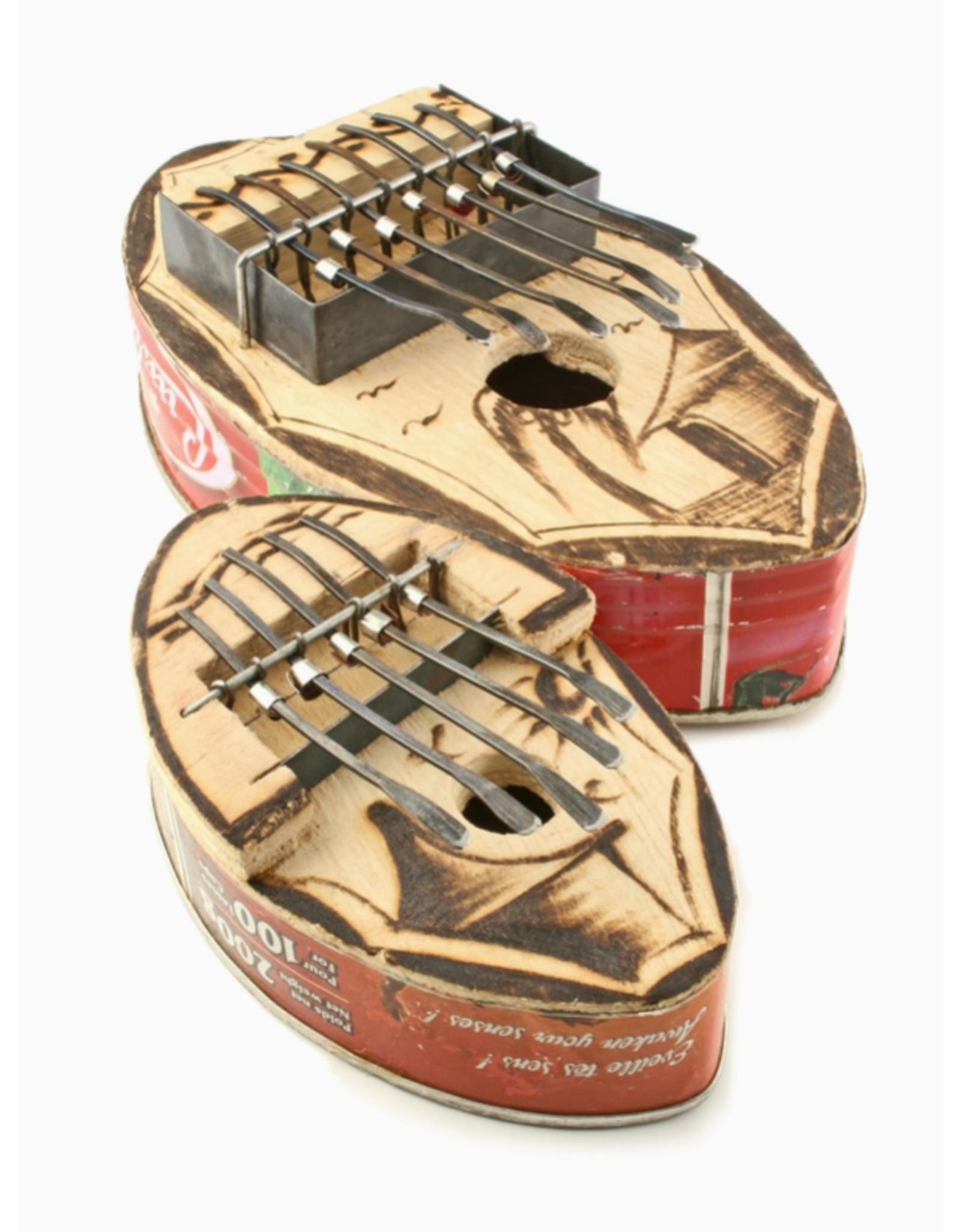 Burkina Faso Recycled Tin Can Kalimba, Burkina Faso