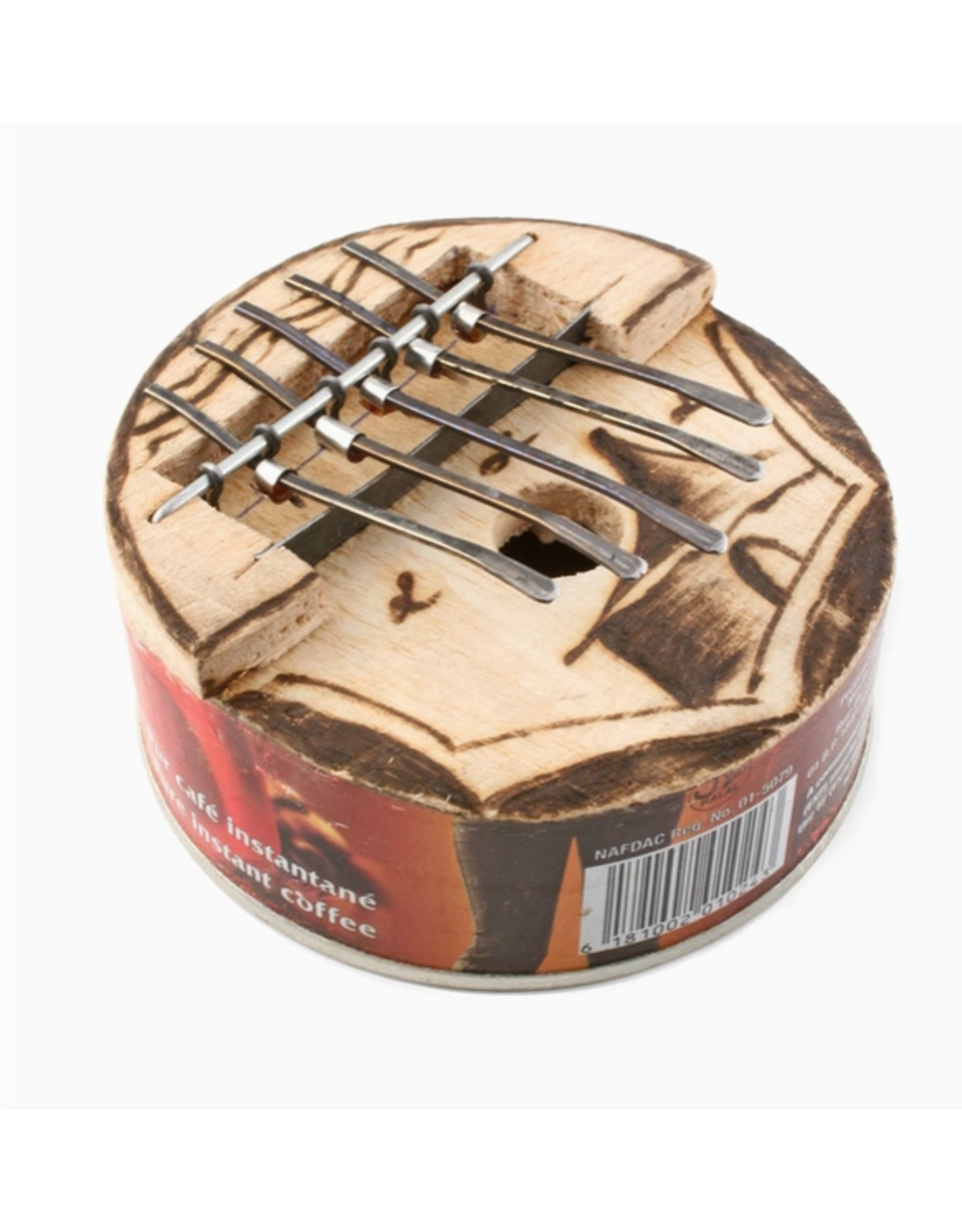 Burkina Faso Recycled Tin Can Kalimba, Burkina Faso