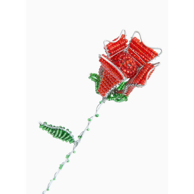 Beaded Rosebud Stem