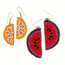 Beaded Fruit Earrings