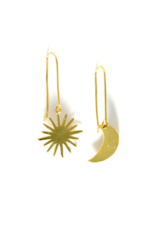 India Cosmic Drop Earrings, India