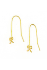 India Bow Drop Earrings, India