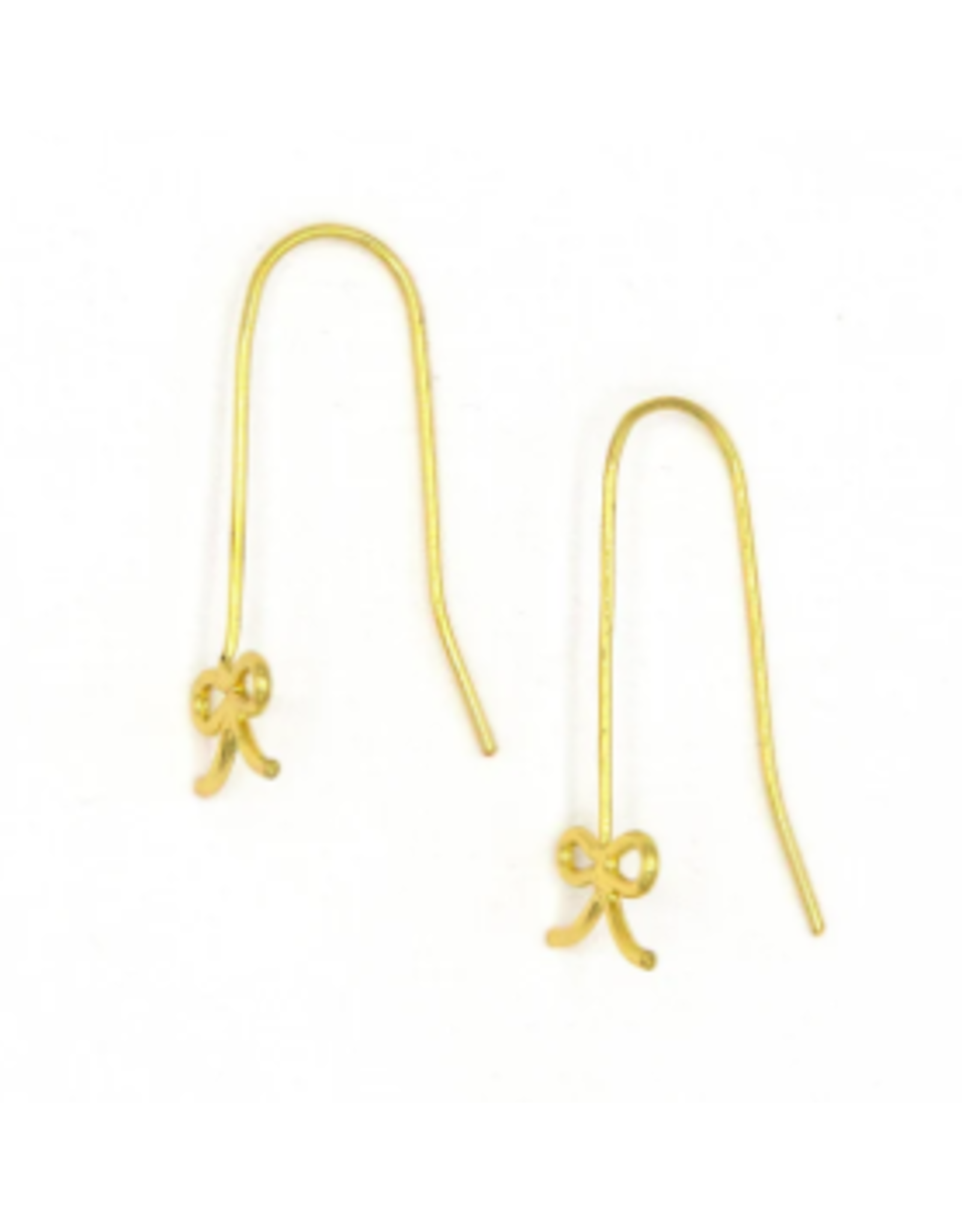 India Bow Drop Earrings, India