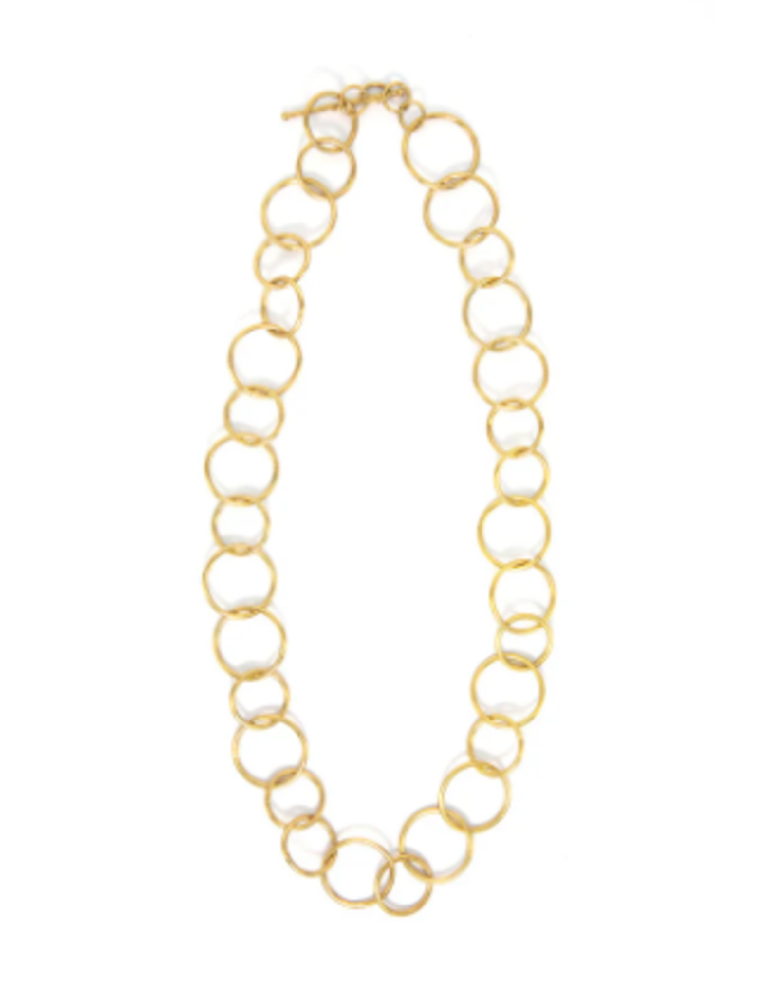 India Light Loop Brass Chain Necklace, India