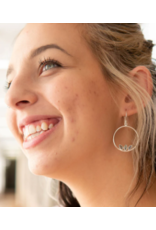 India Petal Loop Earrings, India