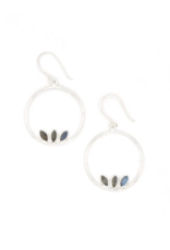 India Petal Loop Earrings, India