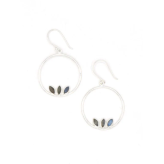 India Petal Loop Earrings
