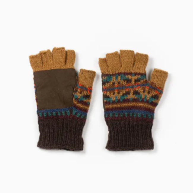 Axel Fingerless Gloves - Espresso