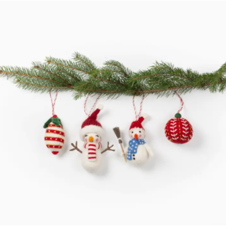 Nepal Winter Christmas Ornament