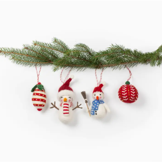 Winter Christmas Ornament