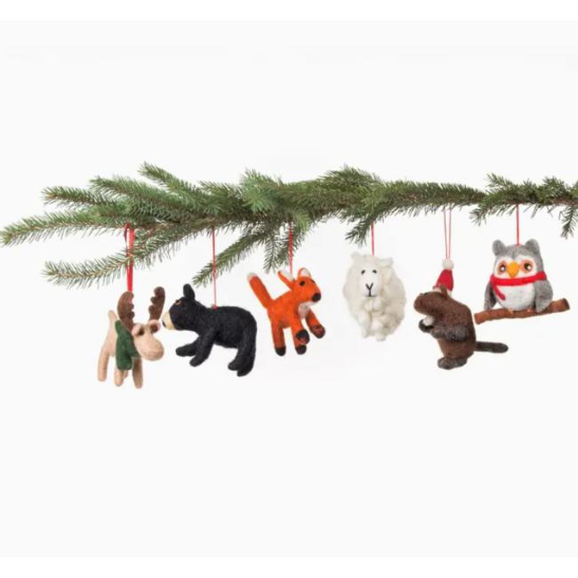 Felt Friend Christmas Ornament