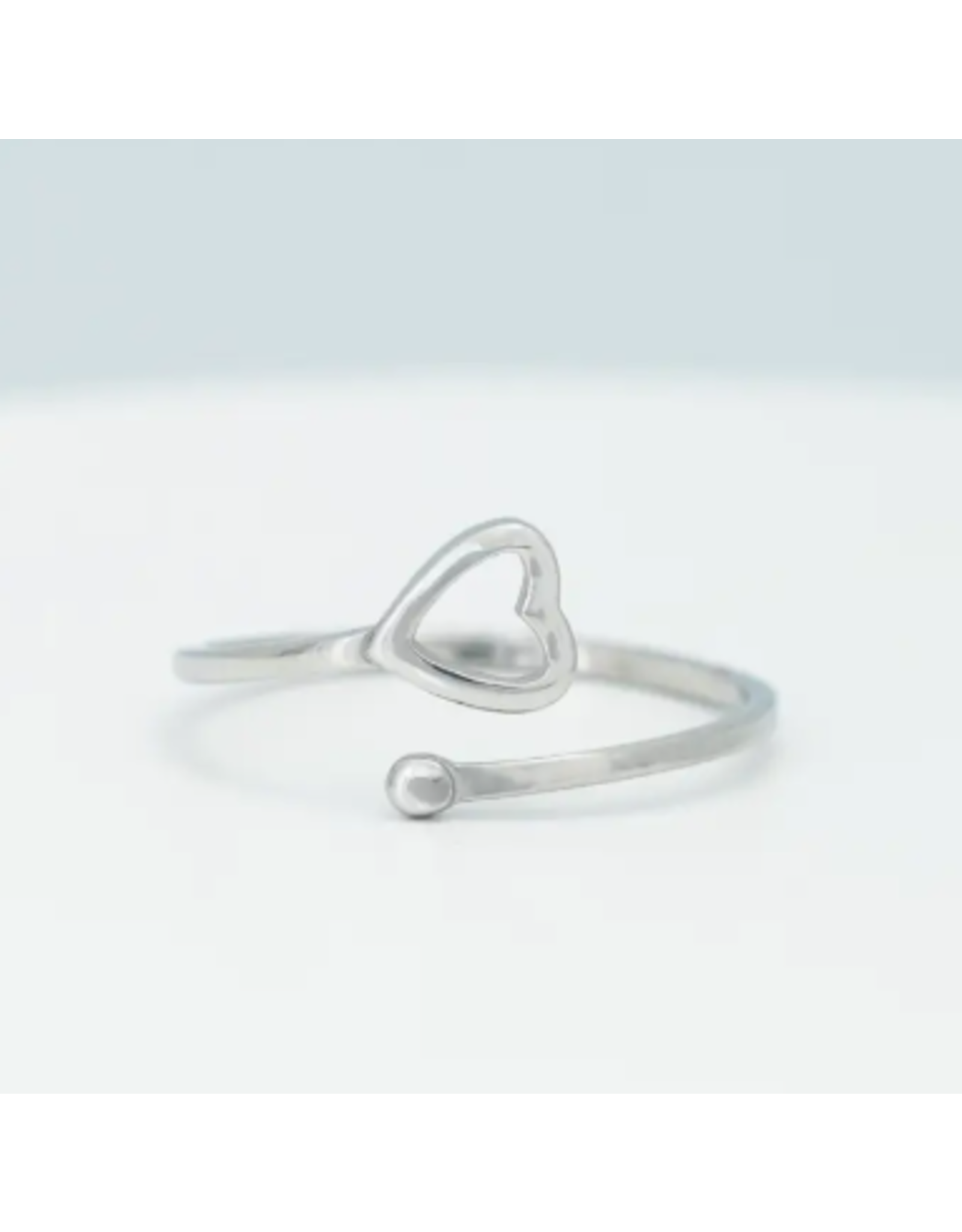 China Ada Silver Heart Ring, China