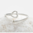 Ada Silver Heart Ring
