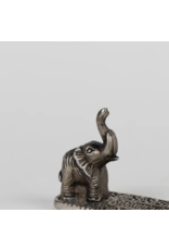 India Silver Elephant Incense Holder, India