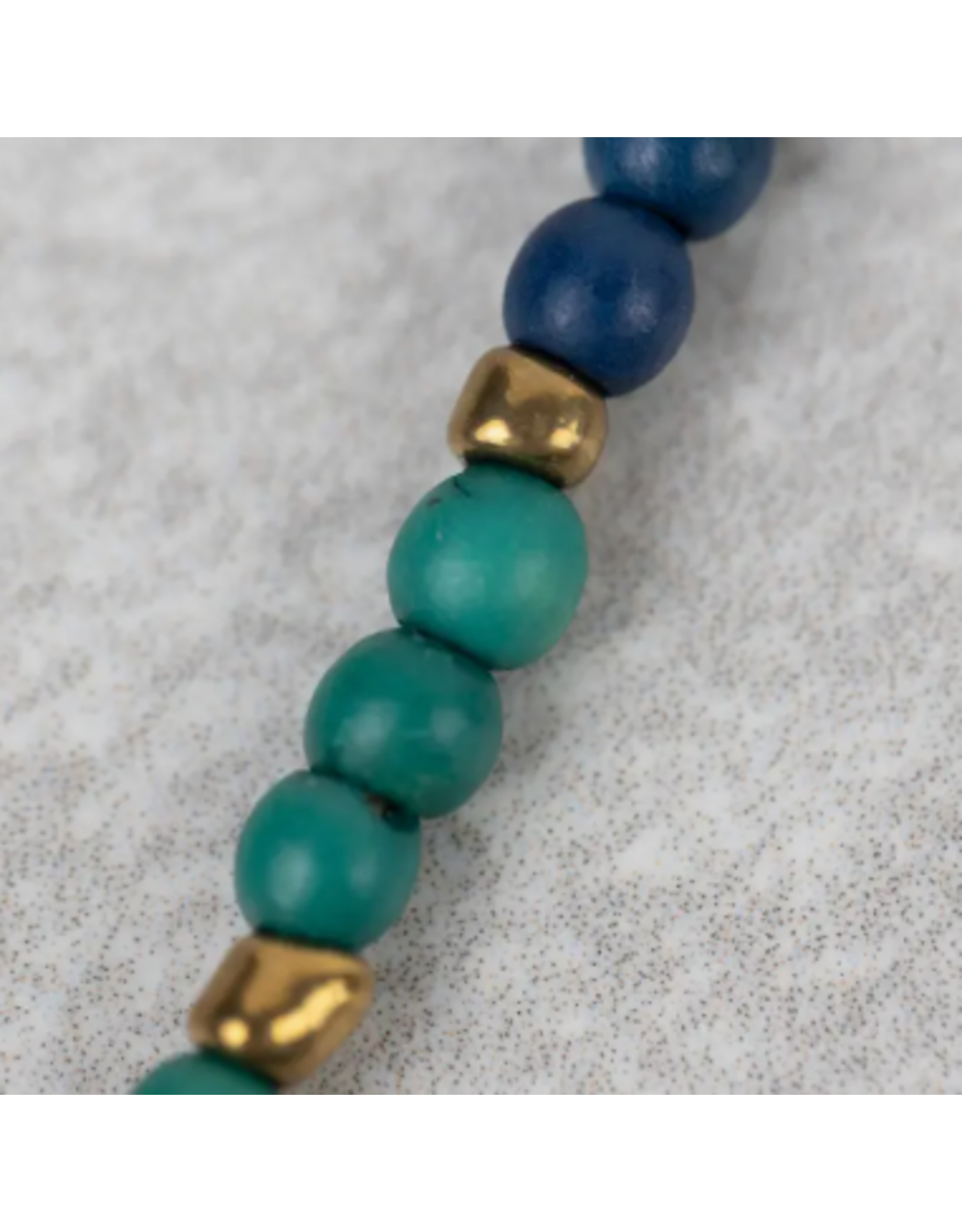 Ecuador Balsas Beaded Tagua Necklace, Ecuador