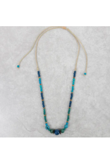 Ecuador Balsas Beaded Tagua Necklace, Ecuador