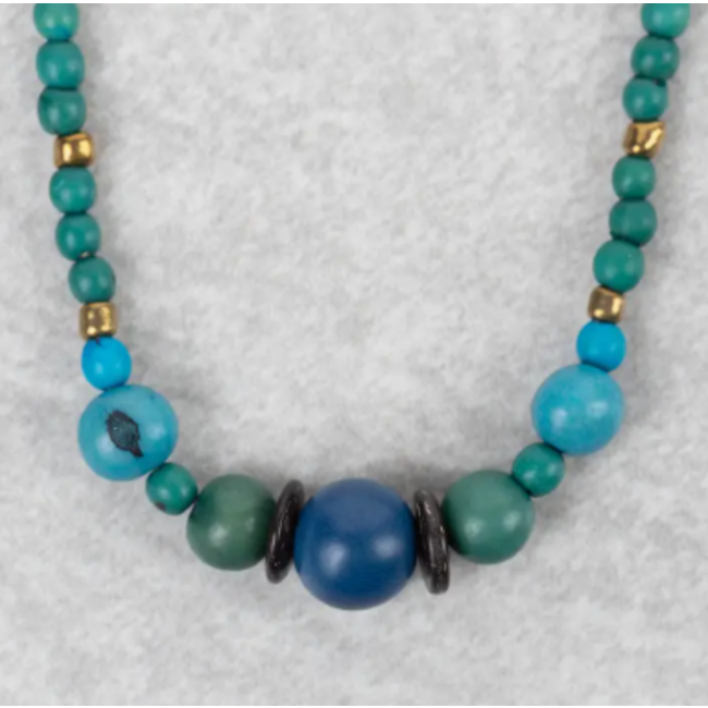 CLEARANCE Balsas Beaded Tagua Necklace