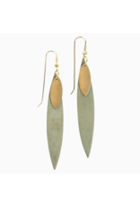 India Delicate Edge Earrings, India