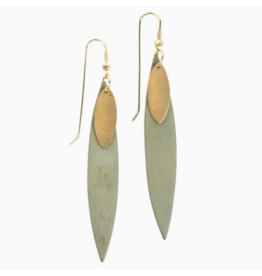 India Delicate Edge Earrings, India