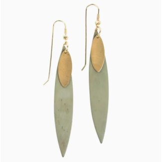 India Delicate Edge Earrings