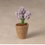Felted Flower Pot