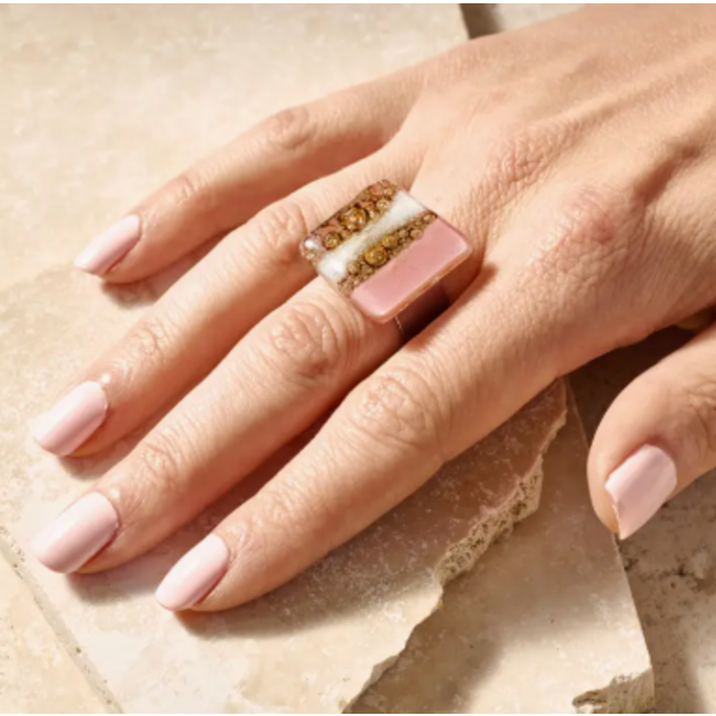 Julieta Glass Statement Ring