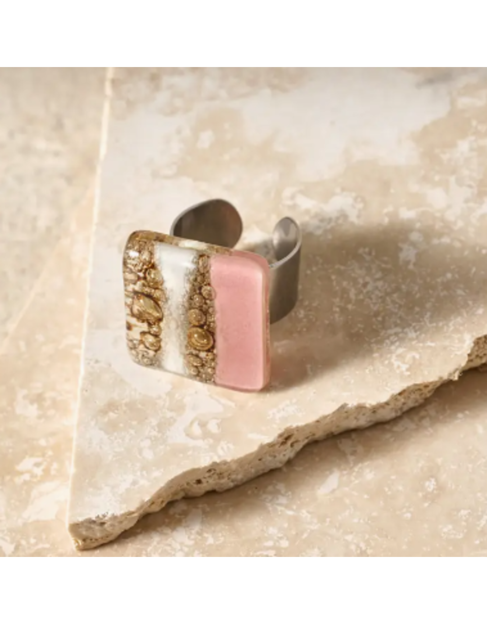 Chile Julieta Glass Statement Ring, Chile