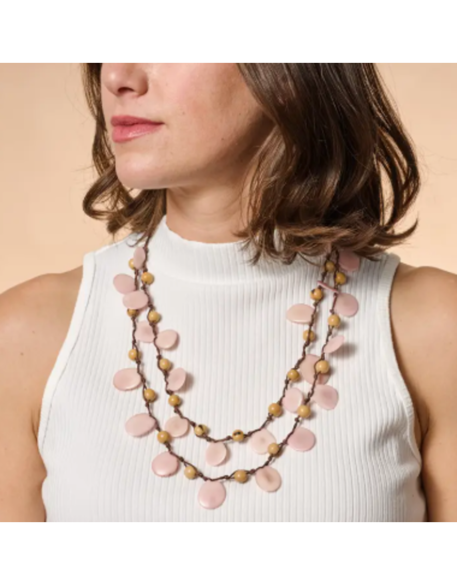 Ecuador Marisol Tagua Necklace, Ecuador