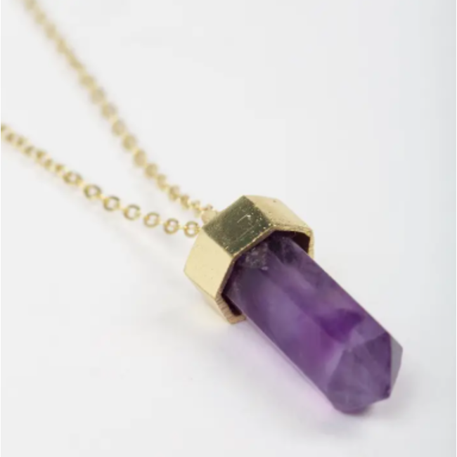 Amethyst Power Necklace