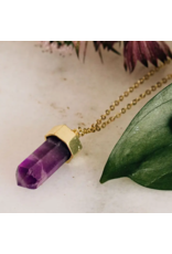 India Amethyst Power Necklace, India