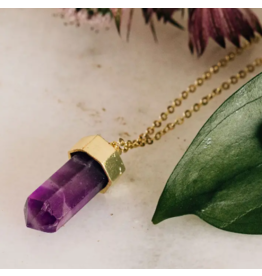 India Amethyst Power Necklace, India