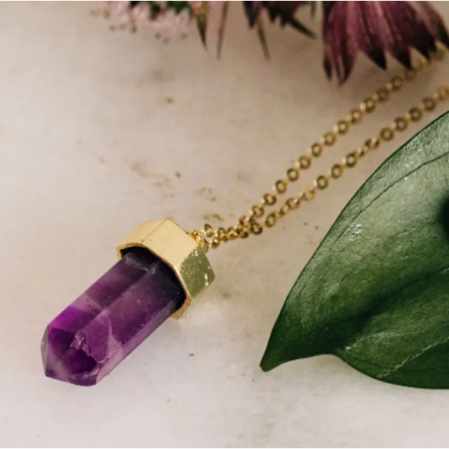 Amethyst Power Necklace