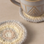 Nepal Watercolour Crocheted Mug Rug