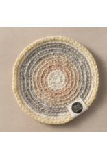 Nepal Watercolour Crocheted Teapot Trivet, Nepal