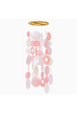 Indonesia Small Pretty in Pink Capiz Chime, Indonesia
